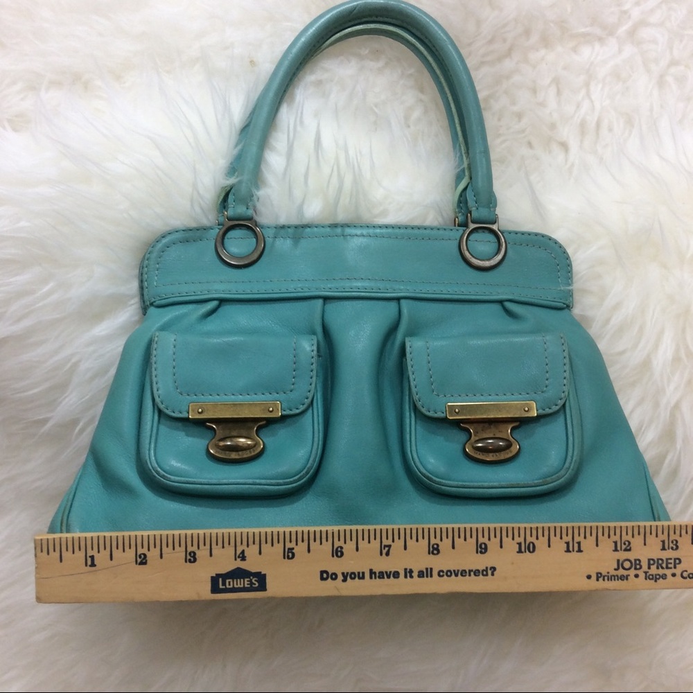 Marc Jacobs Tiffany Blue Satchel Purse - Picture 6 of 7